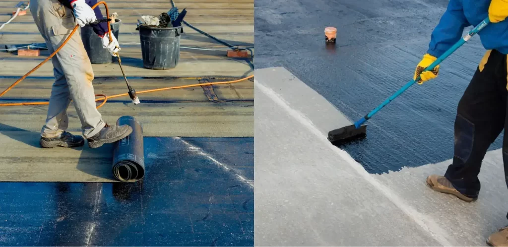 Impermeabilización de techo para interiores y exteriores, protección contra filtraciones en soluciones para techos.