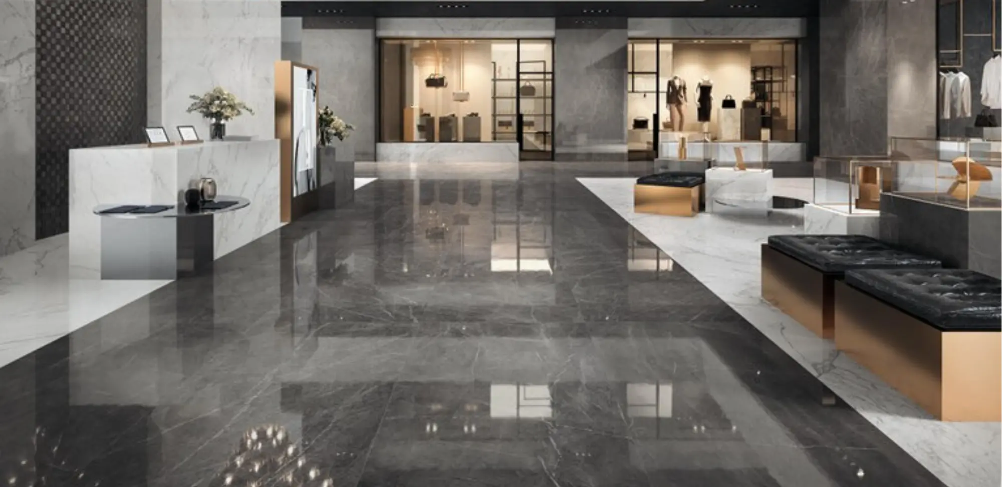 Piso gres esmaltado para interiores y exteriores, diseño resistente y fácil de limpiar, ideal en productos y servicios para pisos.