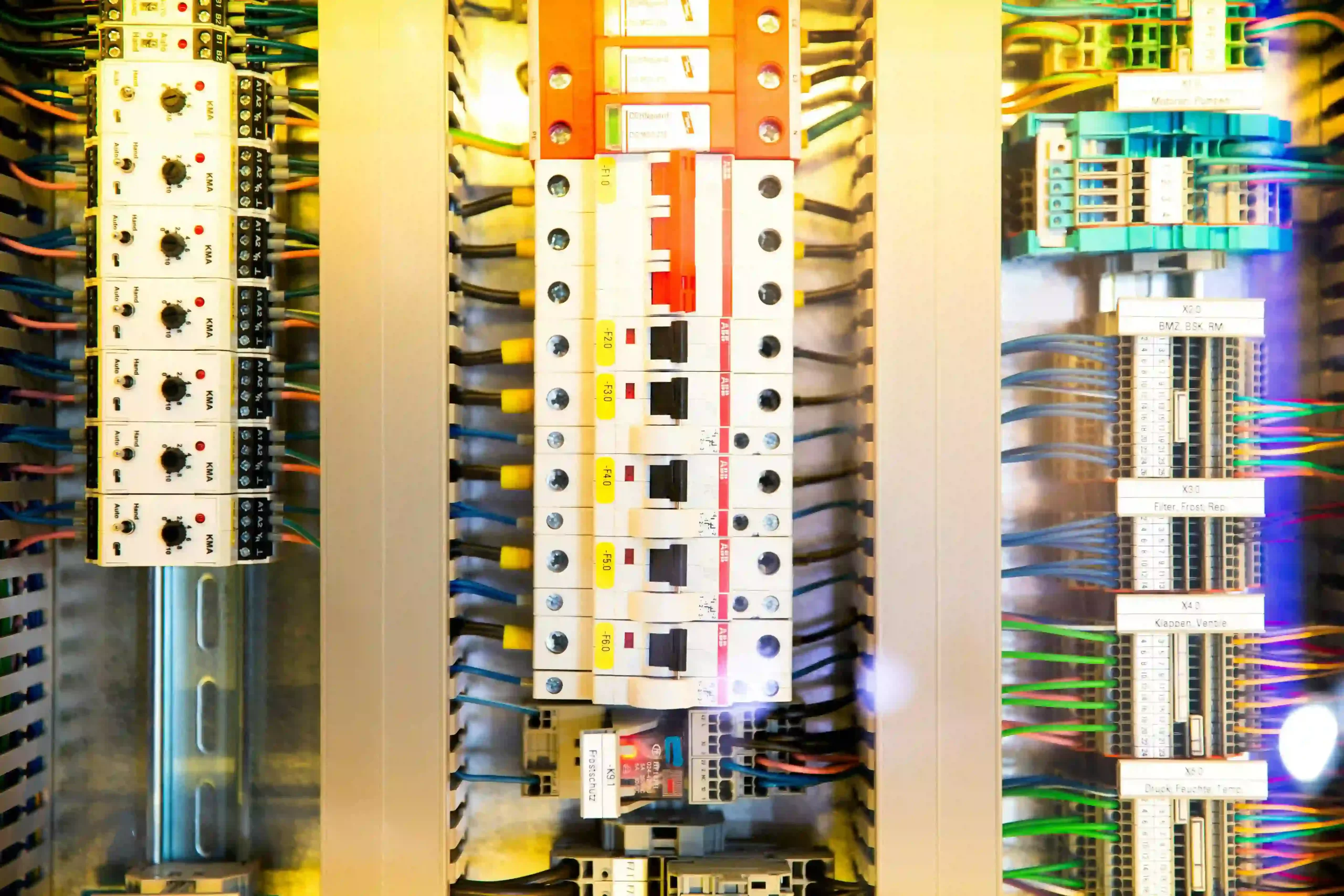 Productos y servicios eléctricos para instalaciones, iluminación y mantenimiento en espacios residenciales y comerciales.